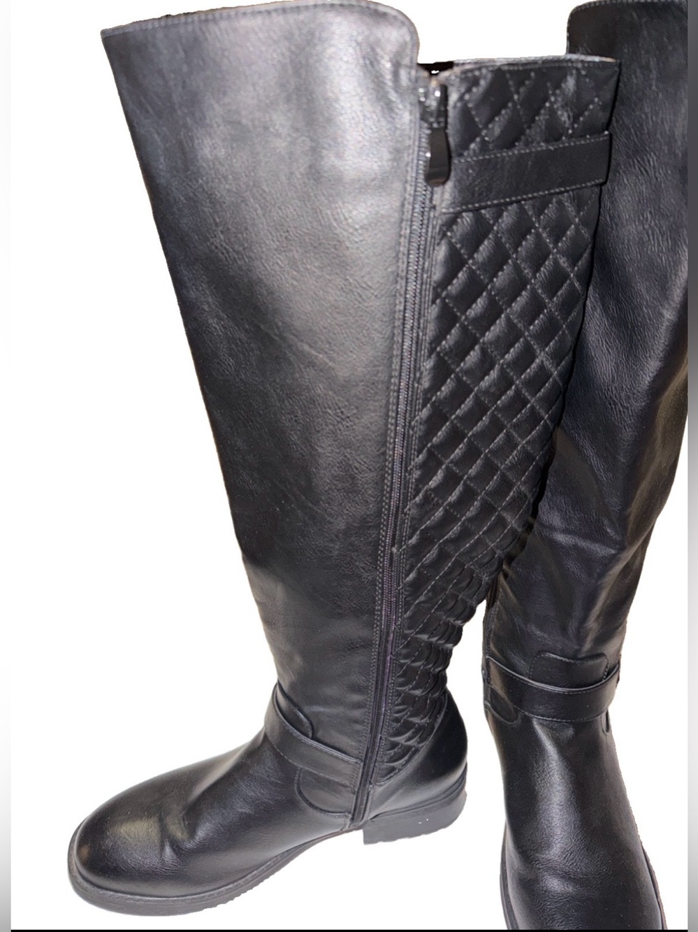 💜Dream Pairs Women’s Tall. knee-High or over the knee boots Size:12 - Picture 5 of 7